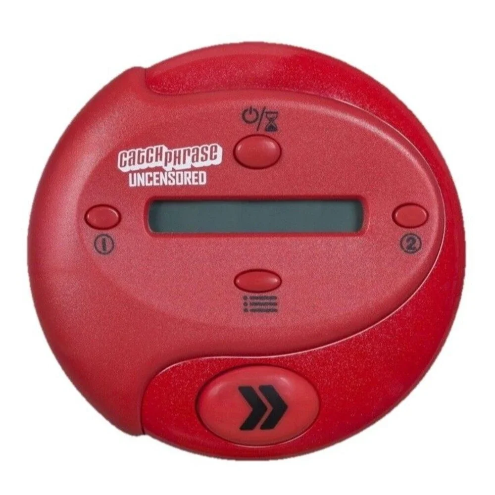Catch Phrase Uncensored No Filter NEW Adult Electronic Handheld Party Game Red
